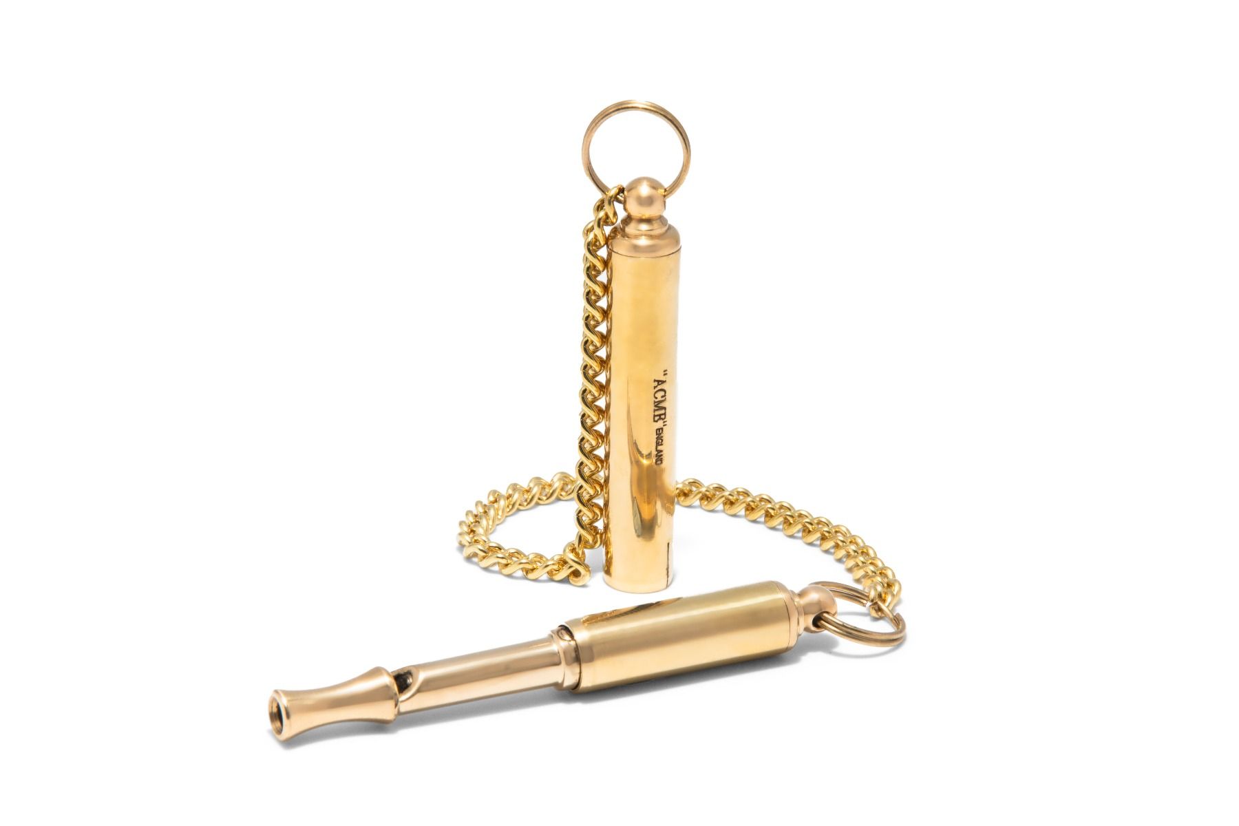 Polished Brass ACME Silent Dog whistle 535